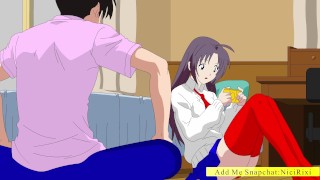 OMG! FUCK WIFE’S BEST FRIEND IN BATHROOM WHEN THE WIFE WAS IN SHOWER! WILL SHE NOTICE? teen, step mo